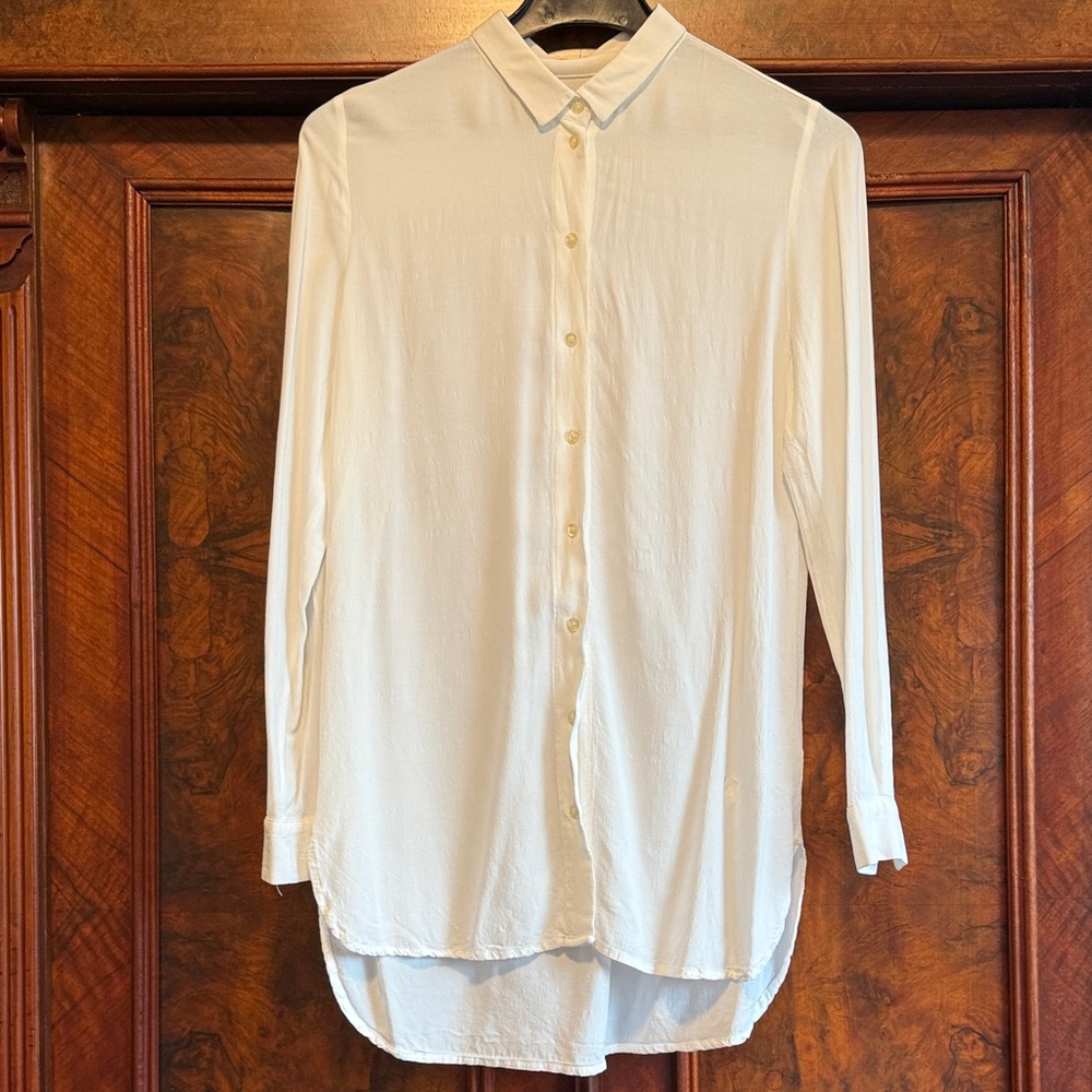 Elegant Cream Women's Blouse